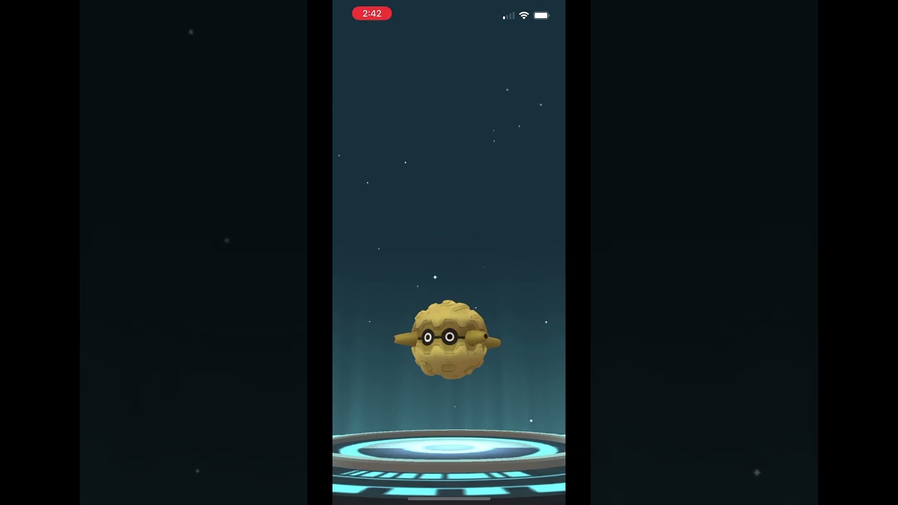 Shiny Pineco evolve into Forretress #pokemon #pokemongo #shinypokemon #shorts #pineapple #bug #shiny