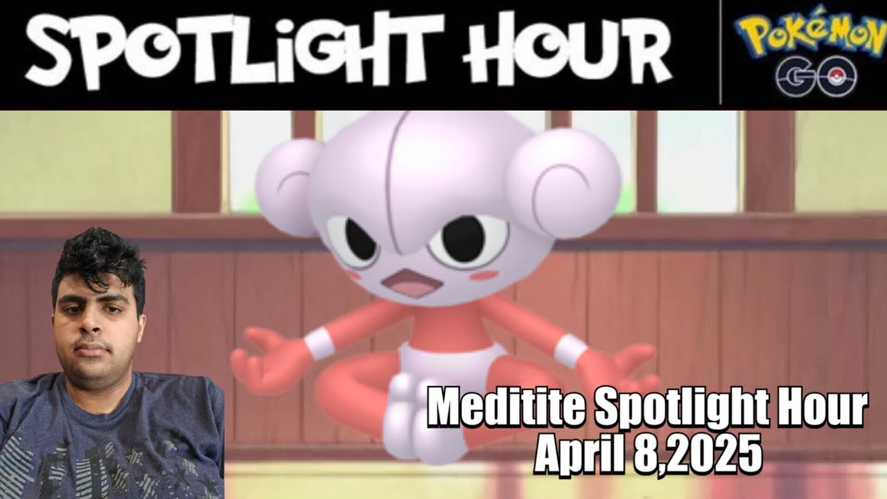 Pokémon GO Meditite Spotlight Hour