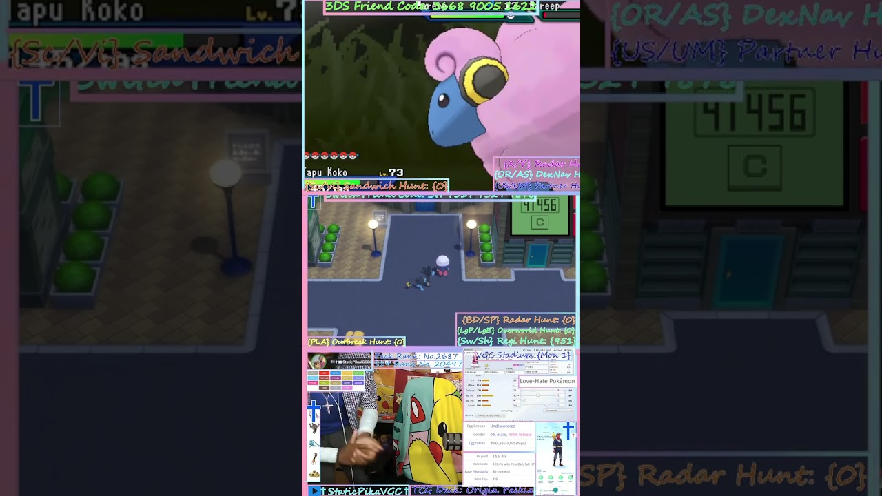 SHINY MAREEP after 1136 SOS Drops OMG! :D | #thestaticpikachu on #Twitch