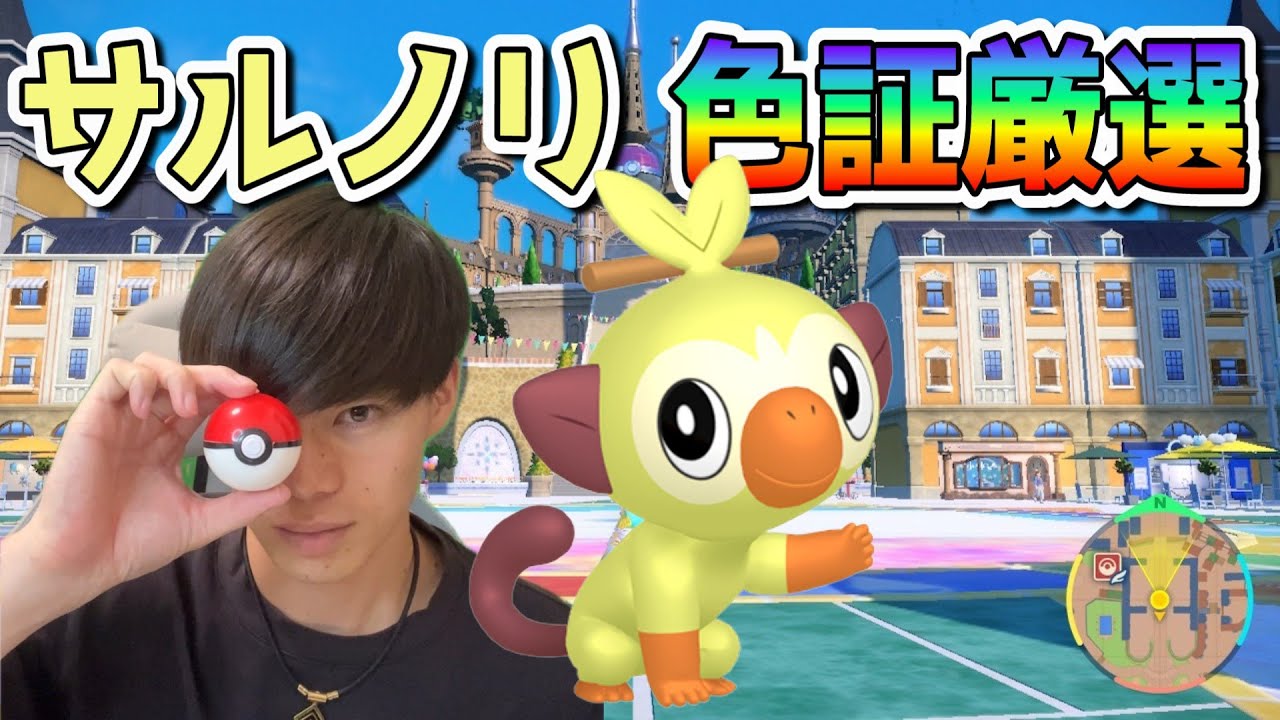 サルノリ当たり大量発生で色証厳選！【ポケモンSV】