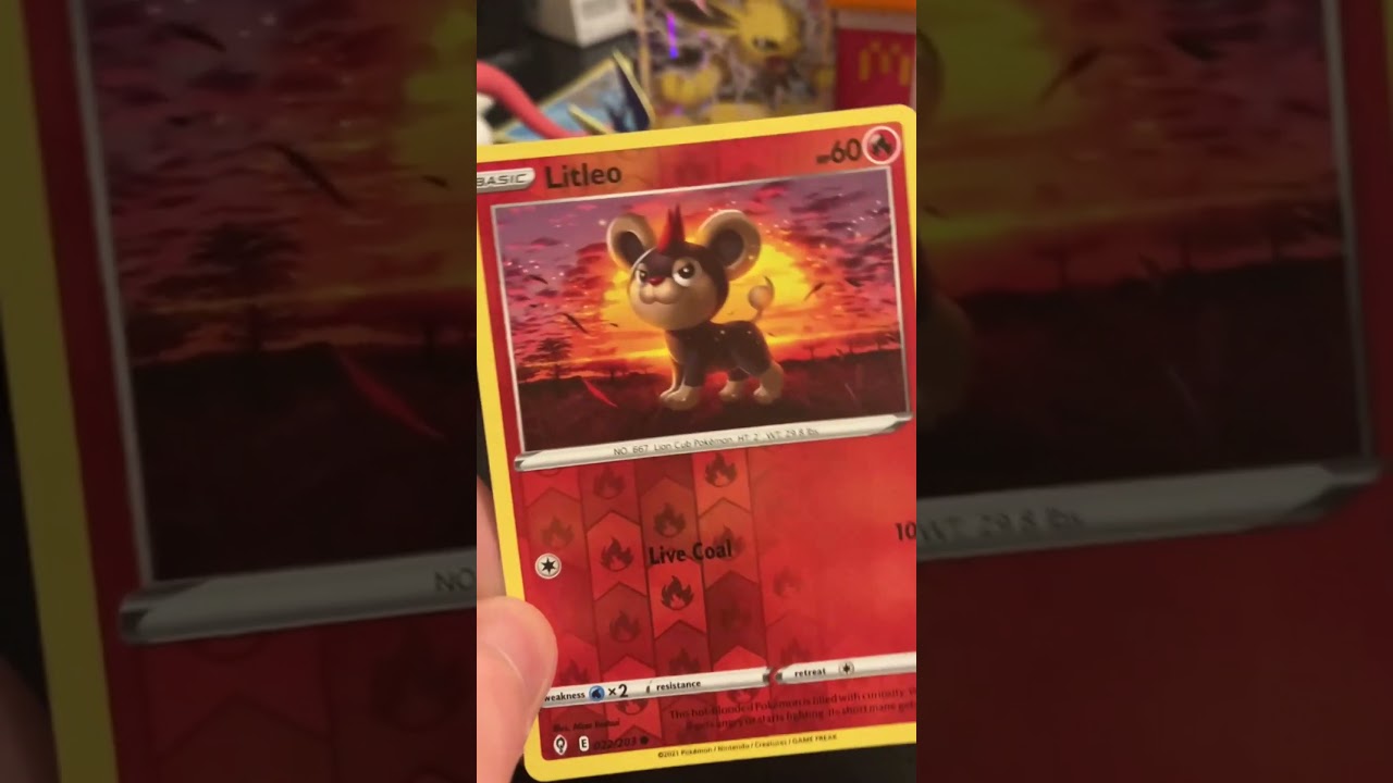 Ranking Pokémon cards everyday day 6 Litleo #pokemoncards