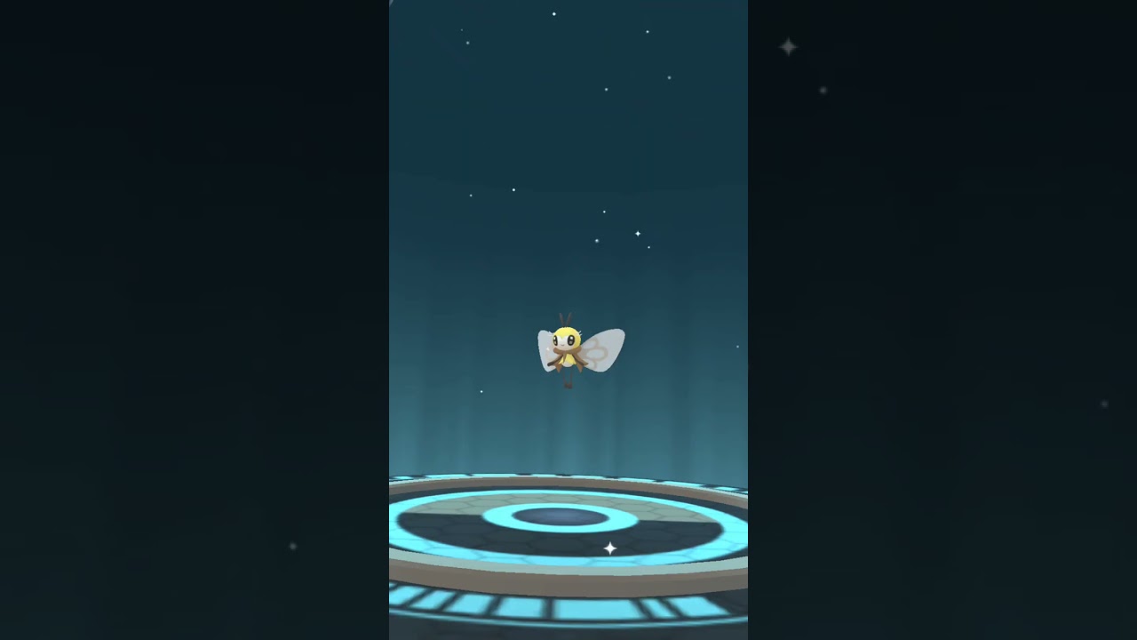 EVOLVING CUTIEFLY INTO RIBOBM EE #shorts #gameplay #pokemongo