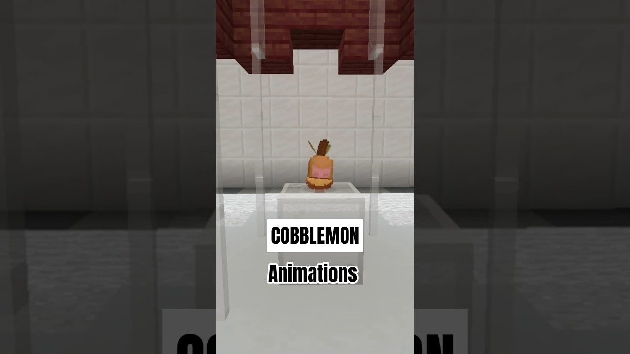 Petilil Animations:Cobblemon Minecraft Pokemon#cobblemon #pokemon #minecraft #animation #pixelart