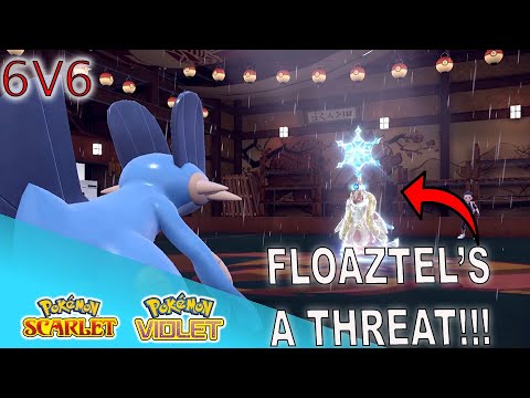 Battle vs Monarch 2/3!! Floatzel Is A MENACE In The Rain!!!
