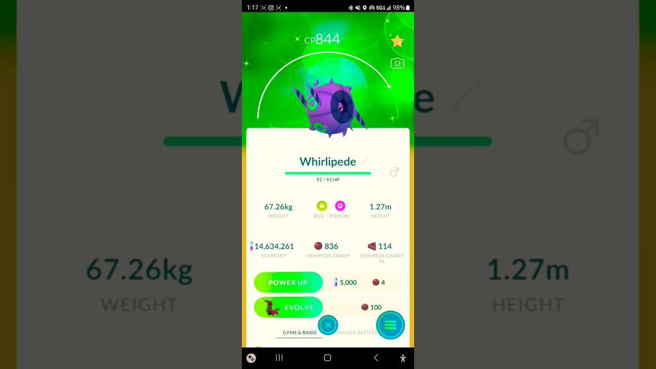 ✨SHINY Venipede Family! (Whirlipede, Scolipede) Pokemon Go! #pokemon #pokemongo #pokémongo