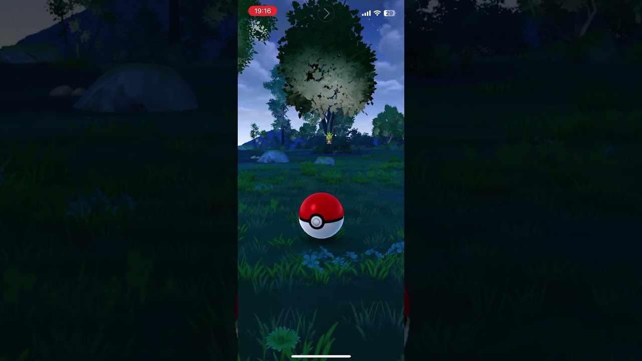 ポケモンGOエクセレントスロー　ハリマロン逃げられた #pokemongo #excellent #pokemon
