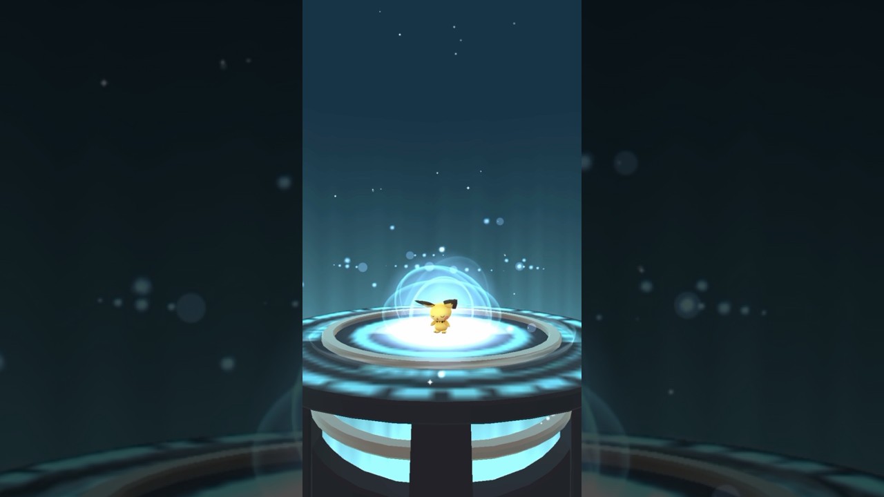 【 ポケモンgo 】 ピチュー →ピカチュウ ！【 うさぴよの巣 】#pichu #pikachu #pokemongo 国際こどもの本の日 という事なので！