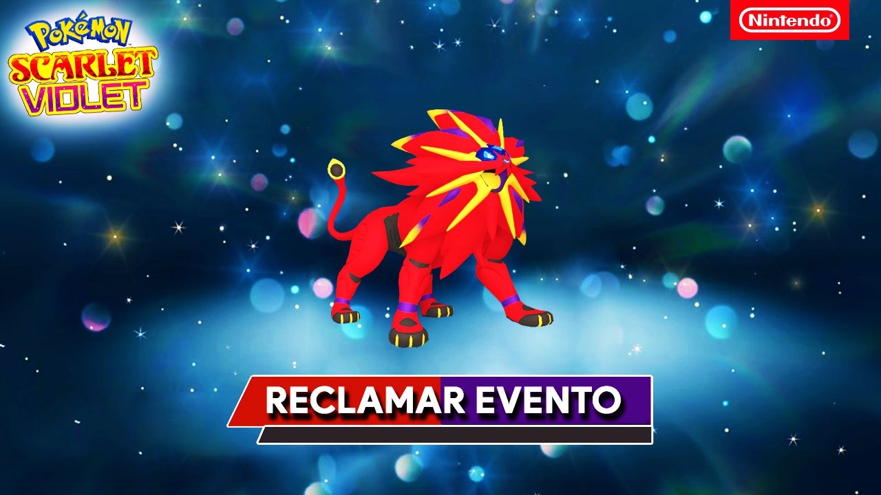 ✨ ¡Consigue YA a SOLGALEO SHINY de EVENTO GRATIS en Pokémon Escarlata y Púrpura!