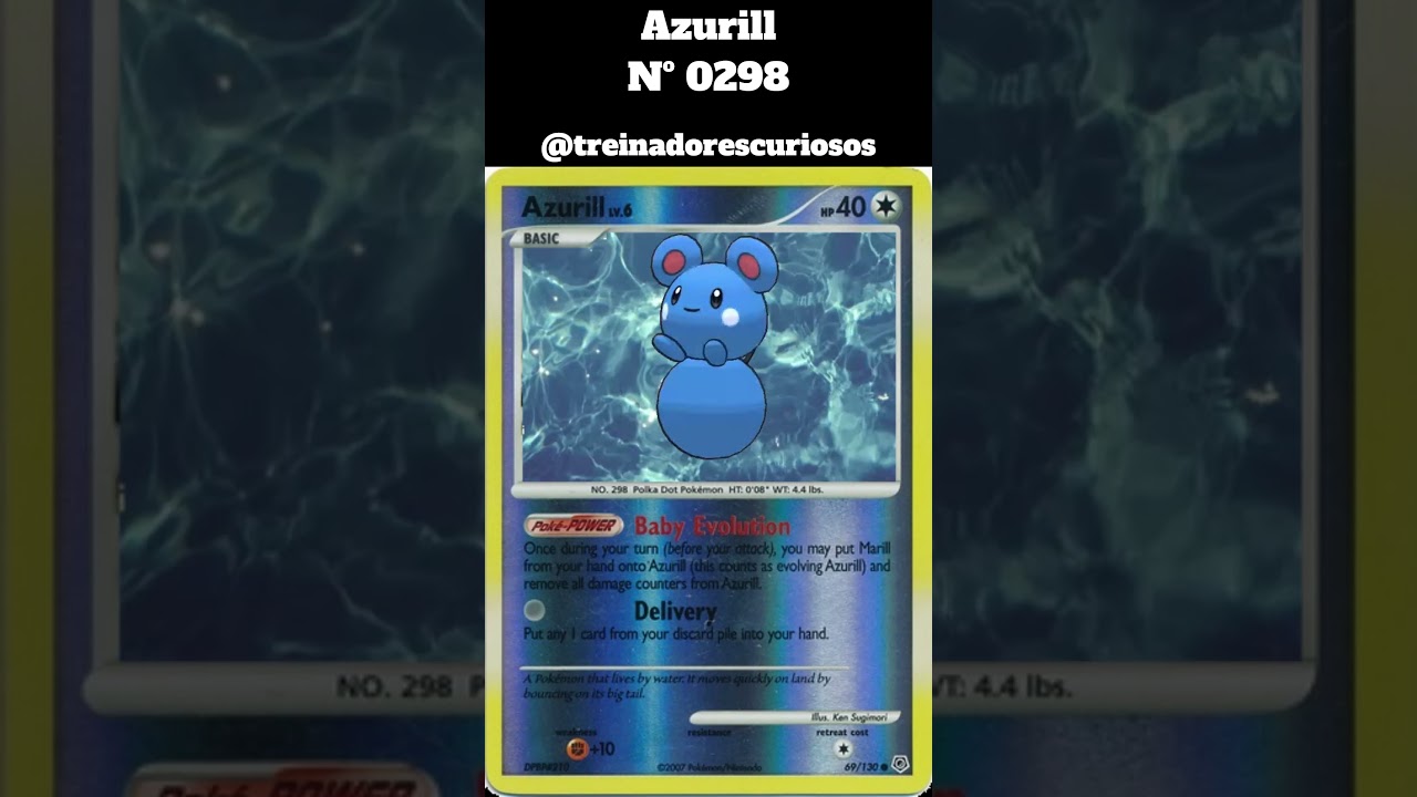 Azurill - Curiosidades Pokemon