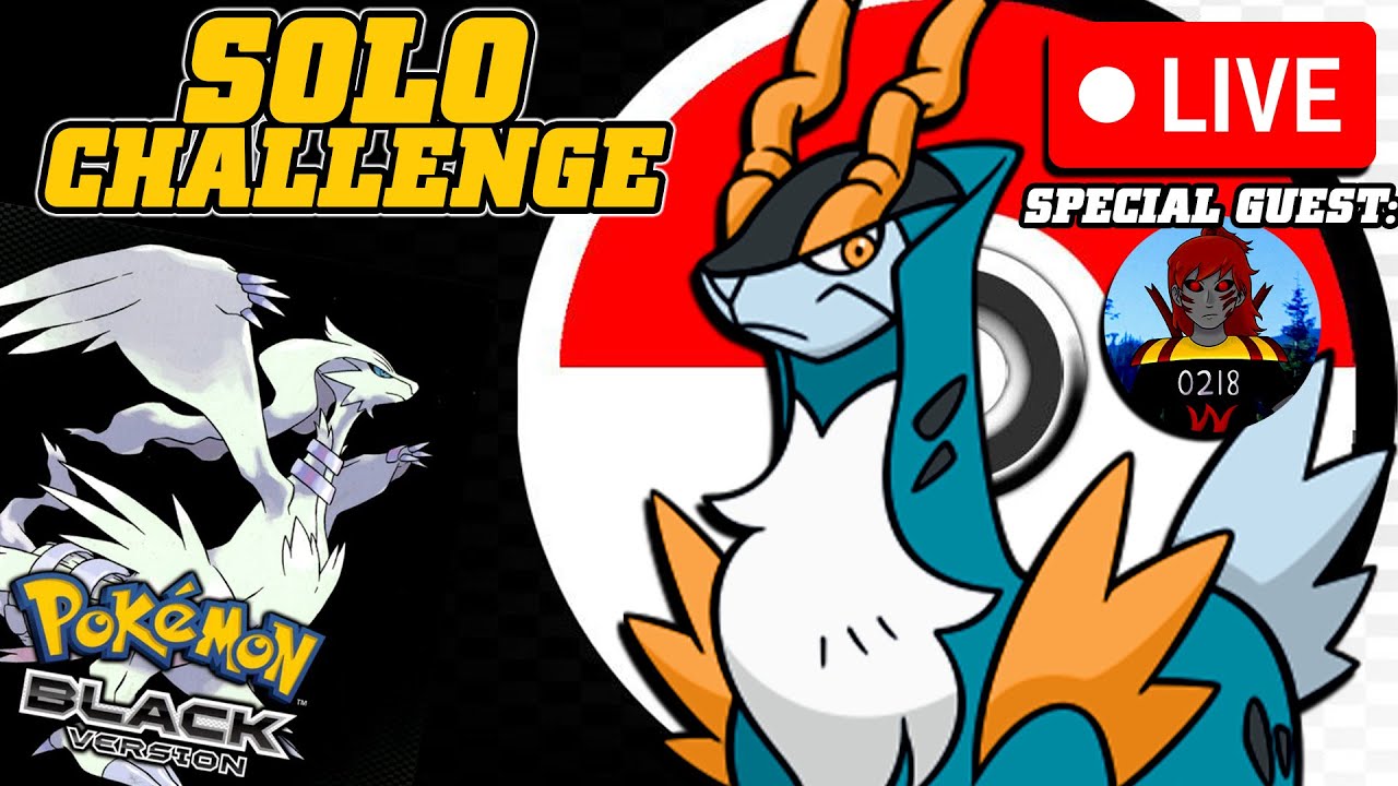Cobalion Solo Challenge | Pokemon Black & White with @Speedrunner0218