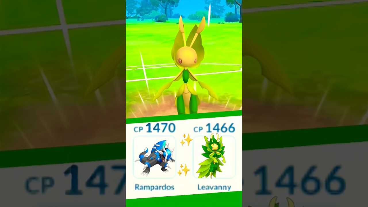 Leavanny 🌿 and Rampardos 💥 Enough 💥 @Pokemongo01 #shorts #pvp #battleleague #1vs3clutch