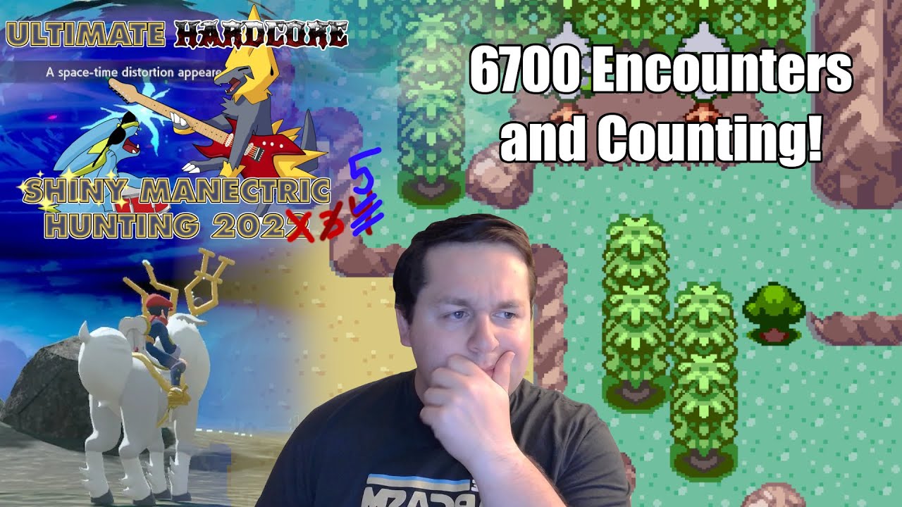 Only 6700 Encounters? Child's Play! -- The Ultimate Hardcore Shiny Manectric Hunt