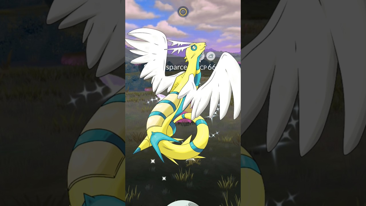 🥹 Getting Lucky With ✨ Shiny Dunsparce In Wild #pokmongo #pokemon #ポケモンgo