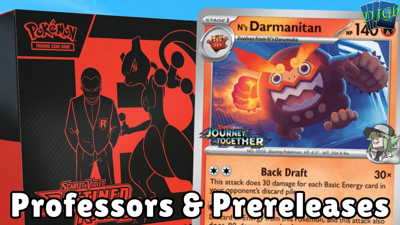 Professor Plaques, Prereleases, Destined Rivals! - Pokémon TCG News Update