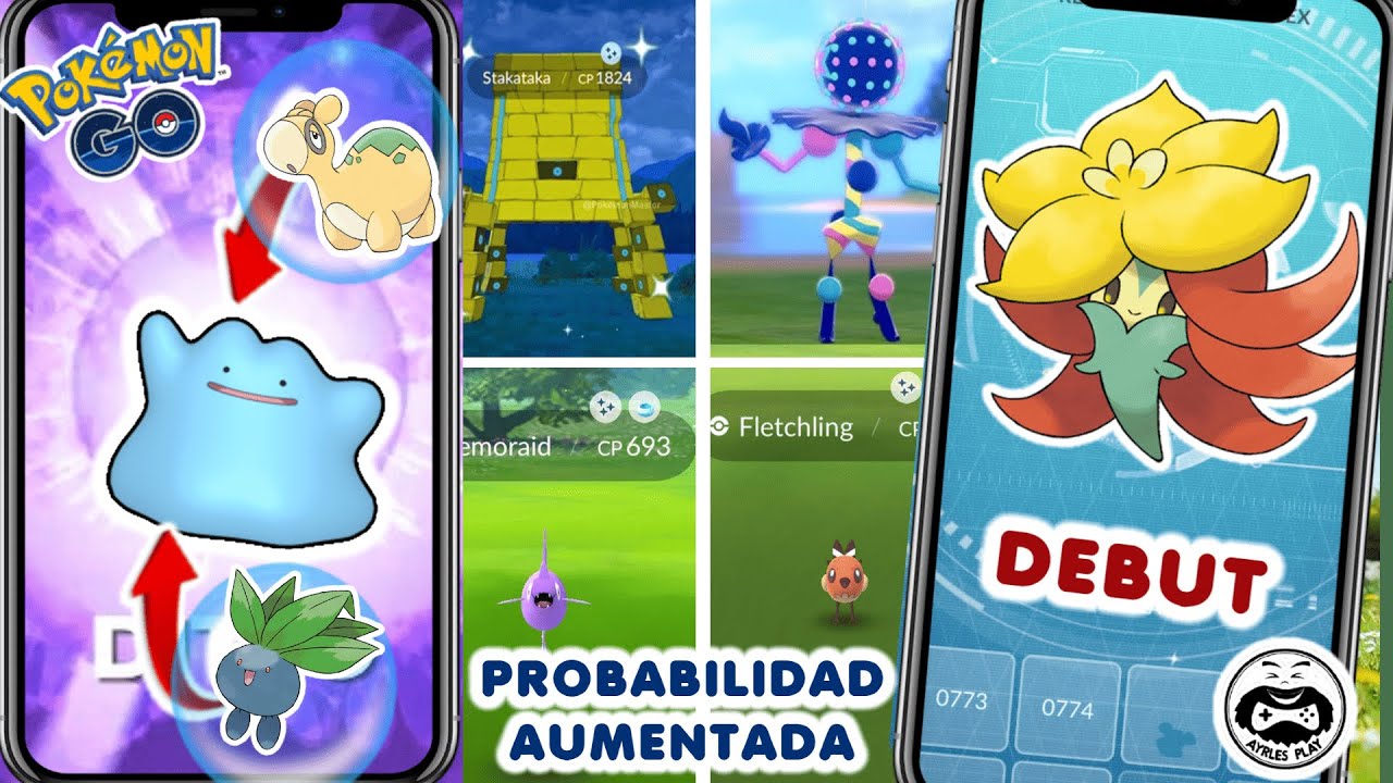 ¡GOSSIFLEUR LLEGA a POKÉMON GO con SHINY AUMENTADO de REMORAID y FLETCHLING! 🌸