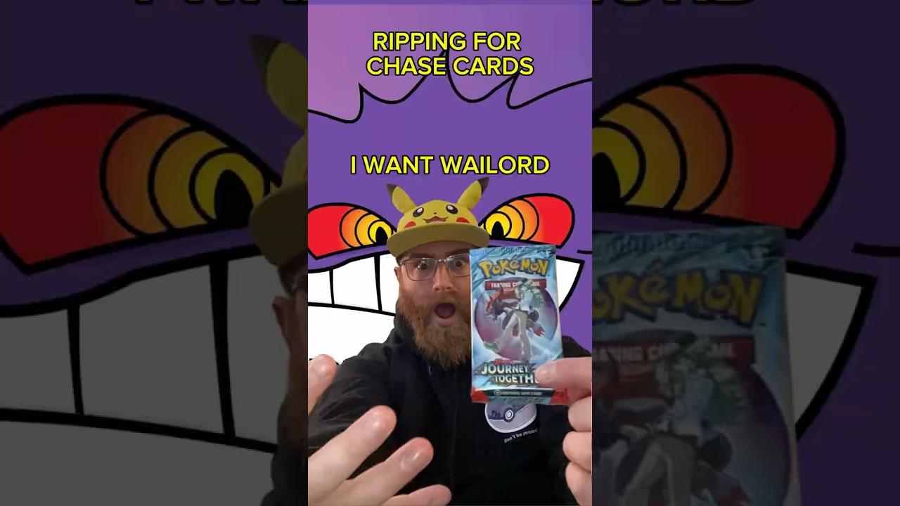 WE ARE HUNTING FOR WAILORD OR CLEFAIRY! #journeytogether #pokemoncards