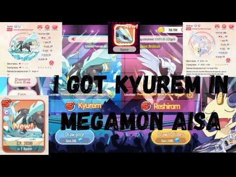 I got new Pokemon kyurem in megamon asia #megamonasia #megamonglobal