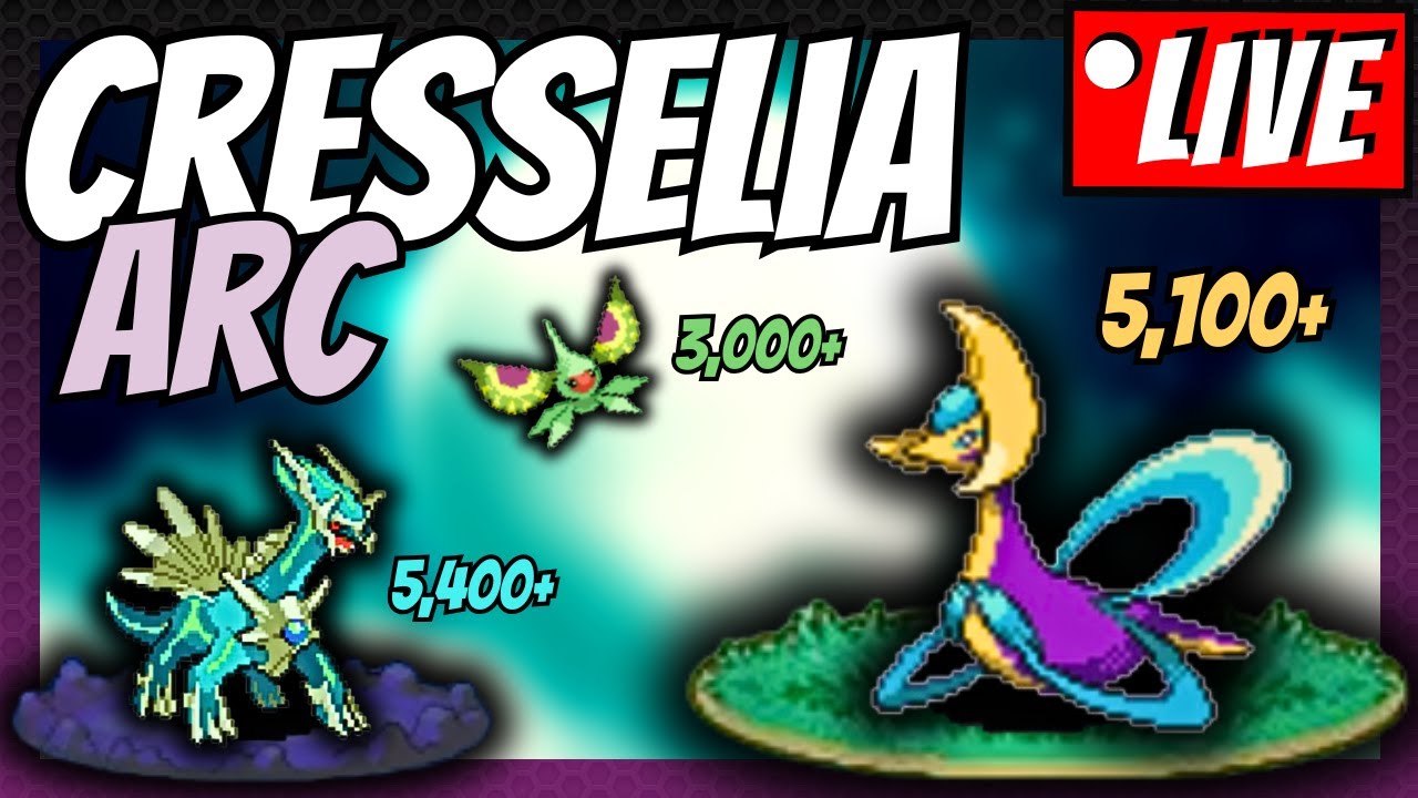 04/04/25 - LIVE shiny hunting for Cresselia, Dialga & Masquerain! [SEASON 1]