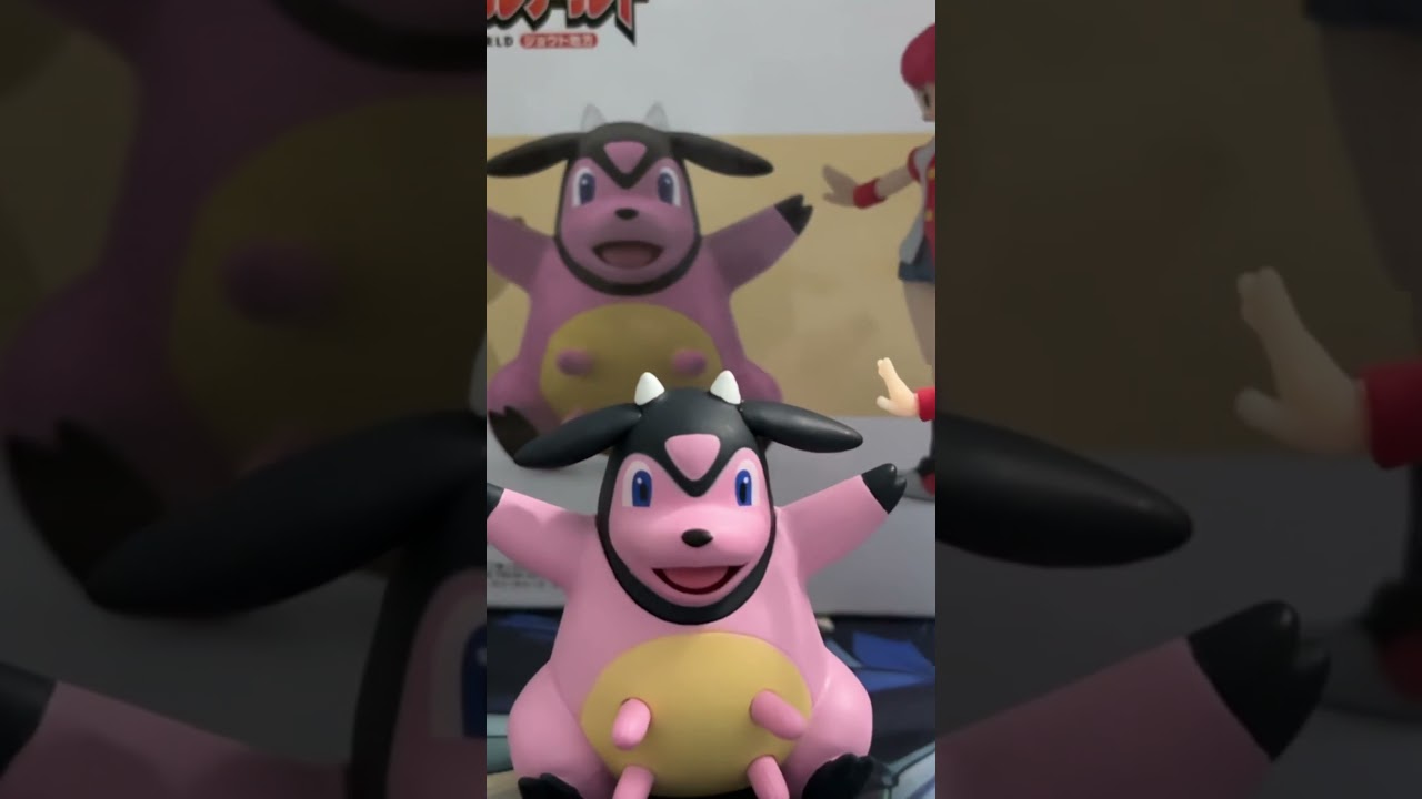 (Bandai) Unbox Figure Pokemon Miltank and Akane - Scale world 1/20 #pokemon #thanhbb