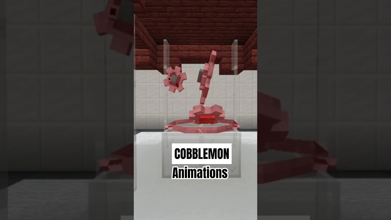 Klinklang Animations:Cobblemon Minecraft Pokemon#cobblemon #pokemon #minecraft #animation #pixelart