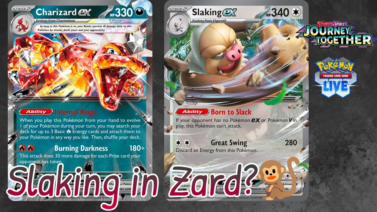 Slaking might be the play in Zard - Pokémon TCG Standard in 1 minute 💊