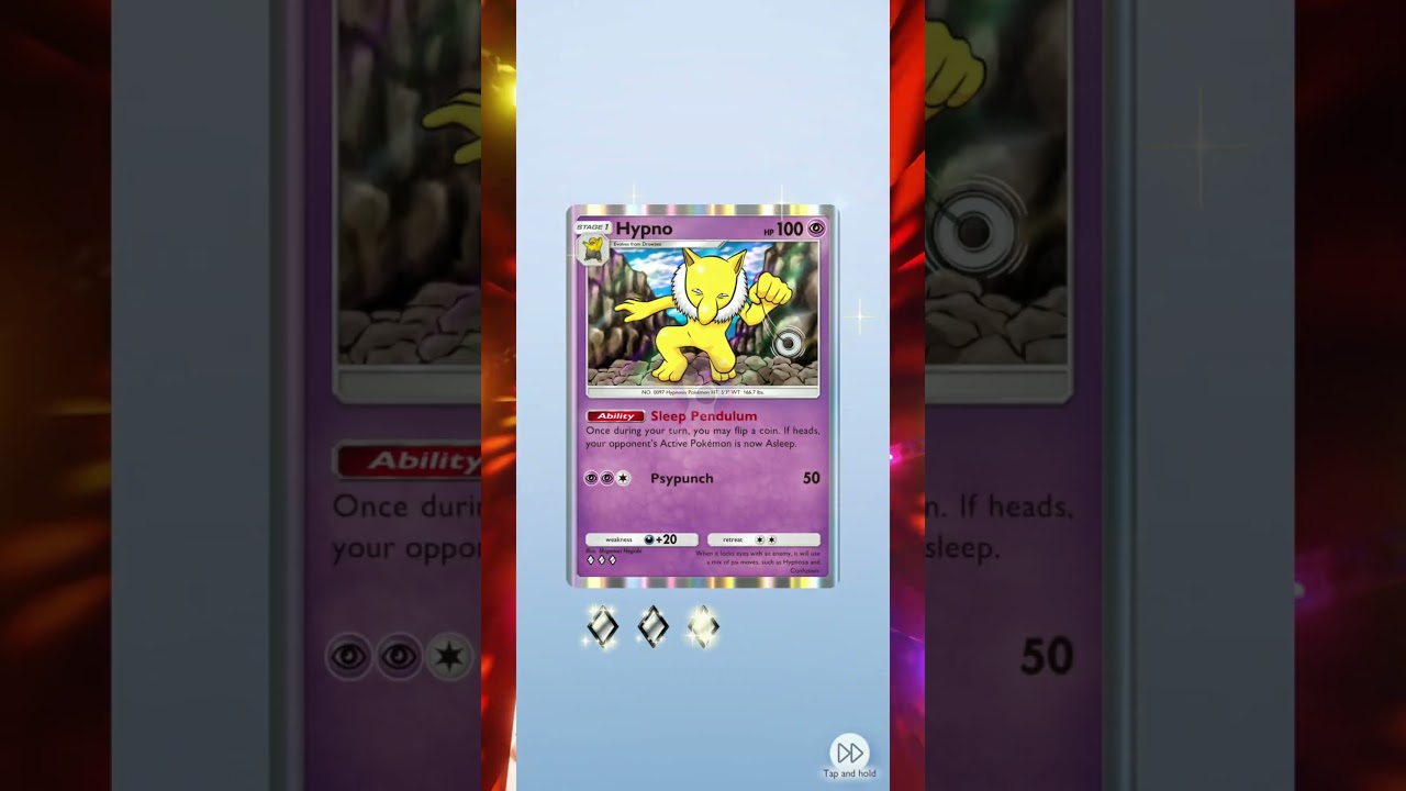 DID YOU KNOW HYPNO HOLO IS A VINTAGE NIGHTMARE?! 😱–Pokémon TCGP #pokemontcg #charizard #gta #shorts