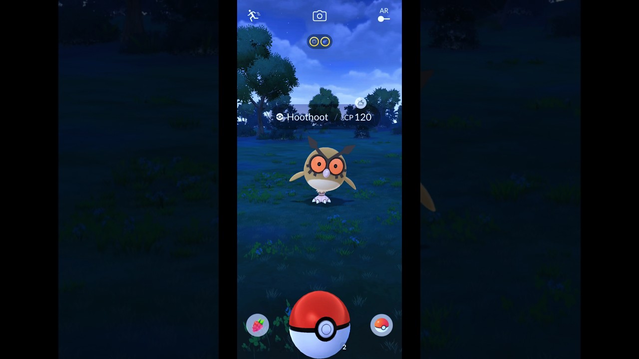 Epic Find! 🦉 Catching a Rare Hoothoot (CP 120)! ✨ Pokemon GO #Shorts #PokemonGO #RarePokemon