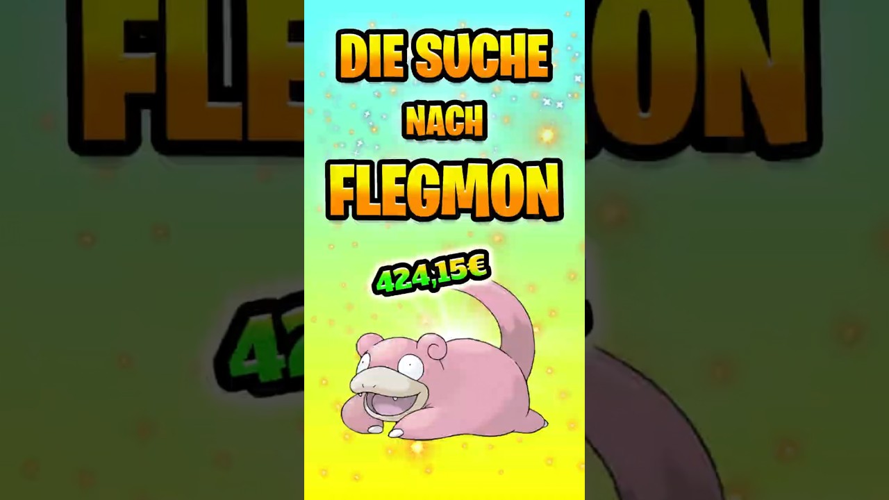 Pokemon - Die Suche nach Flegmon: Jeder Booster zählt! 💷🤑