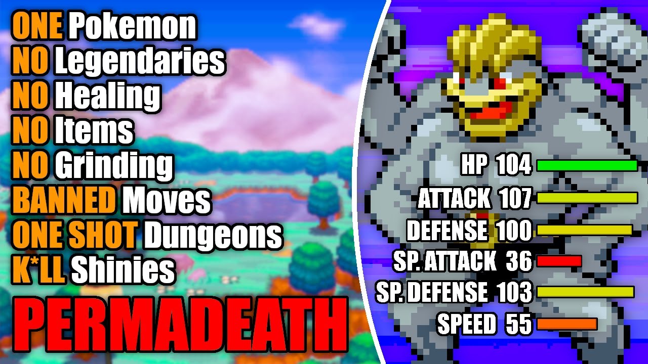 Pokemon Kaizo IronMon! - Shift Gear Machamp Could Be The Answer
