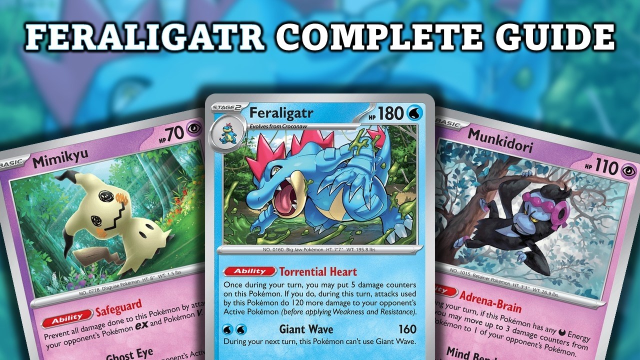A Complete Guide to Feraligatr: Pokemon's Most Unique Deck