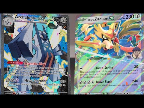 毒ブリジュラスex   VS   ホップのザシアンex (11:35神の右手)