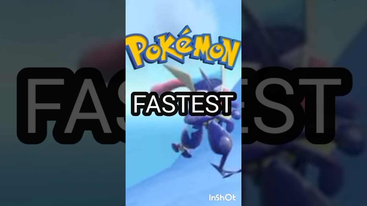 Who is the fastest Starter Pokemon 🤔 #pokemon #editz