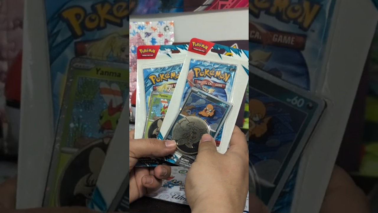 Pokémon tcg journey Together scraggy et Yanma