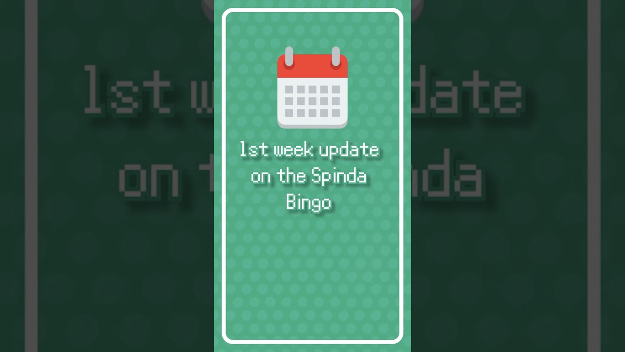 Spinda Bingo - first week