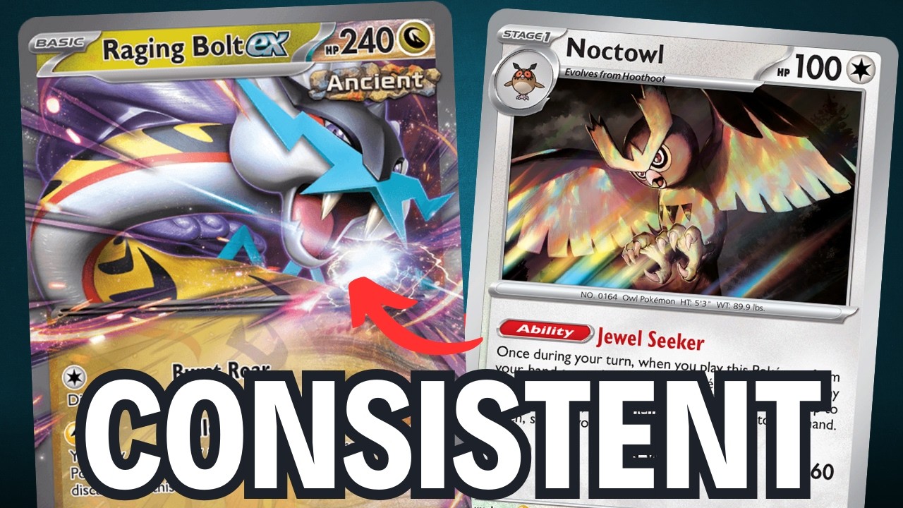 Should the Raging Bolt deck use Noctowl as a draw engine?