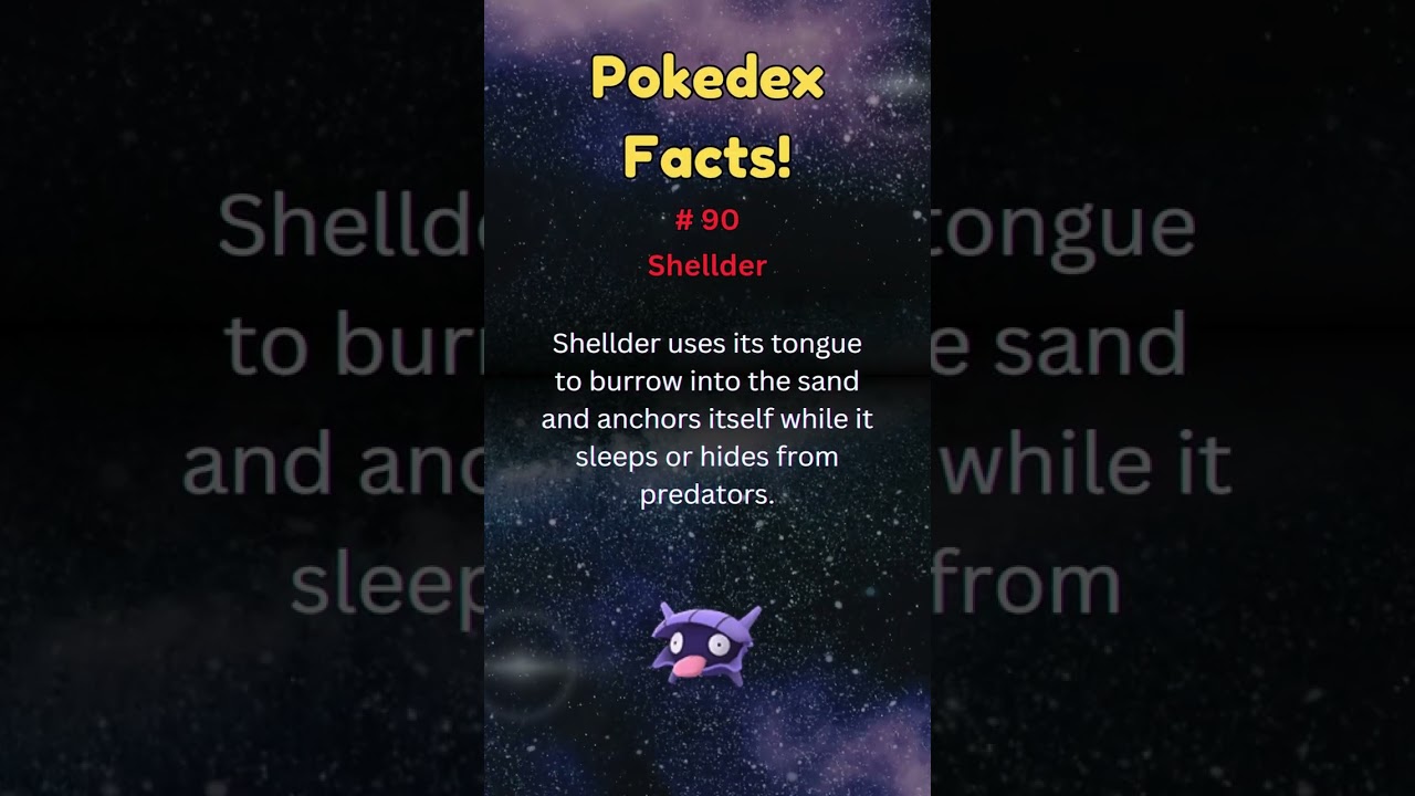 Pokedex Facts! #90 - Shellder