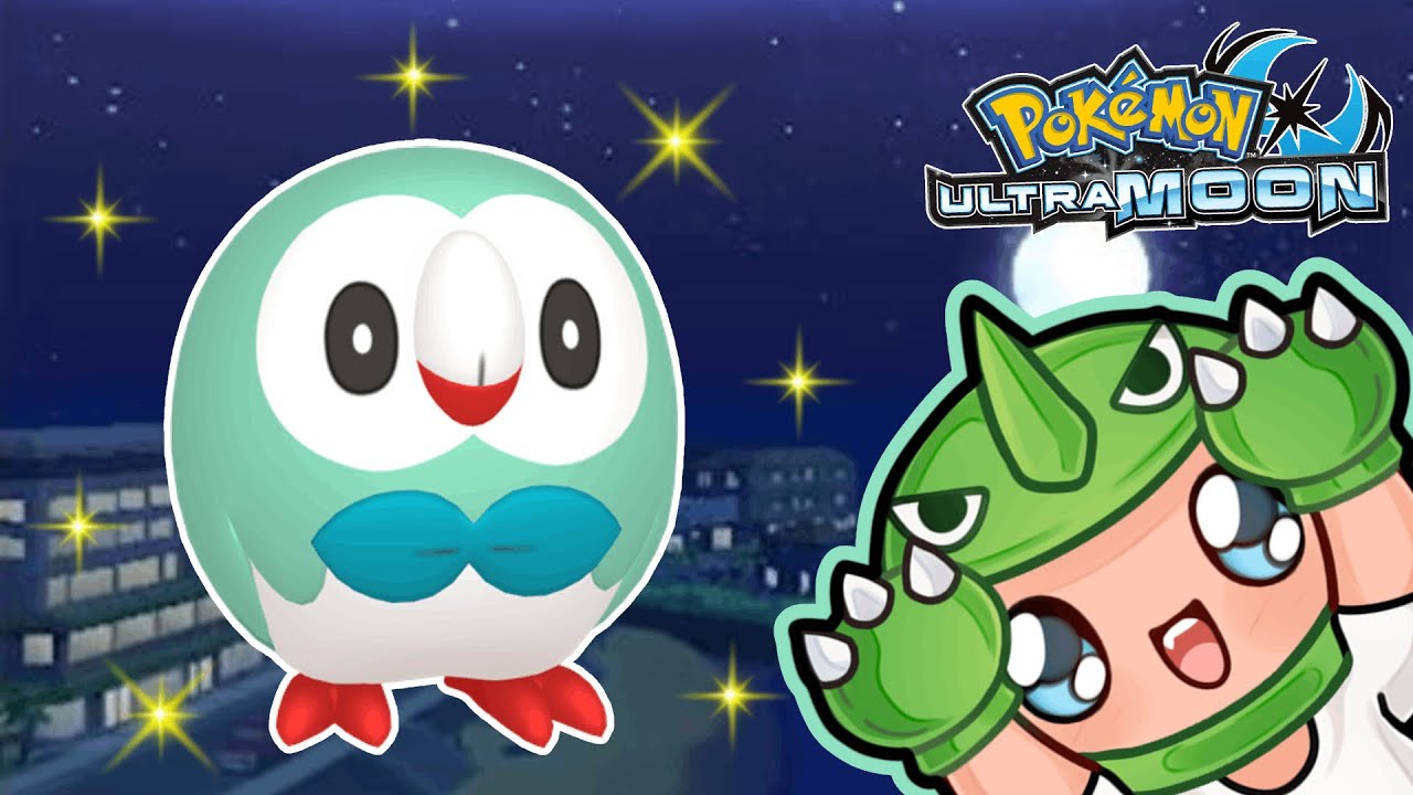 [LIVE] Hunting SHINY ROWLET in Pokemon Ultra Moon!