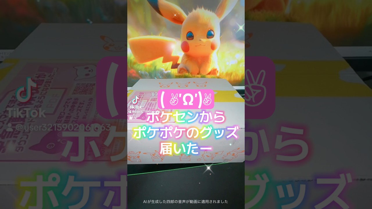 『ポケポケ』グッズがポケモンセンター届いたっぺ#shorts #ポケポケ #ポケモン #pokemon #ポケモンセンターオンライン #ロケット団の栄光 #イマーシブ #ピカチュウ