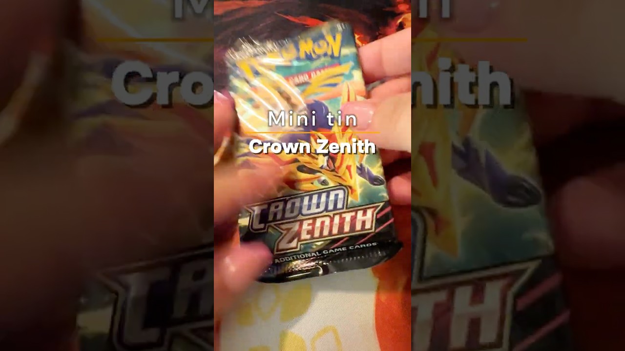 Crown Zenith Tin Part 2: Swablu GG27 Pulled! #shorts #pokemon #crownzenith #pokemontcg #pokemoncards