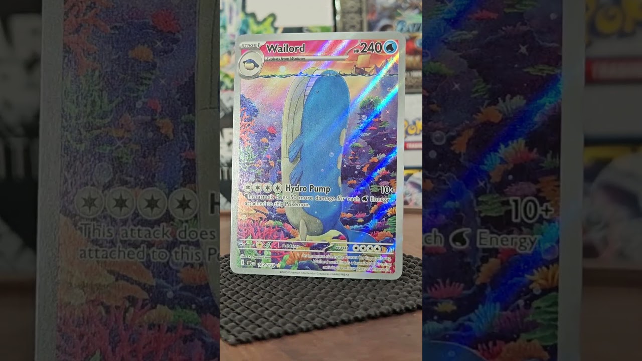 Illustration Rare Wailord Journey Together