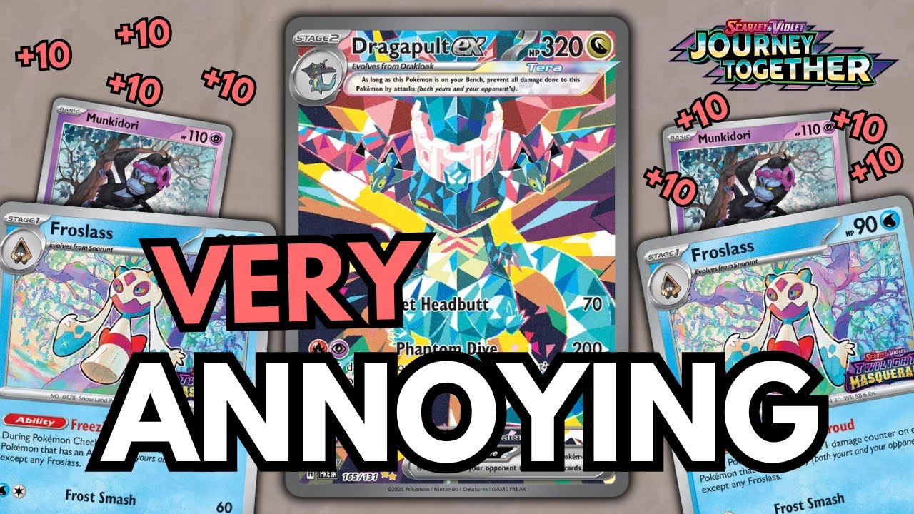 Dragapult + FROSLASS is an INSANE Spread Damage Deck