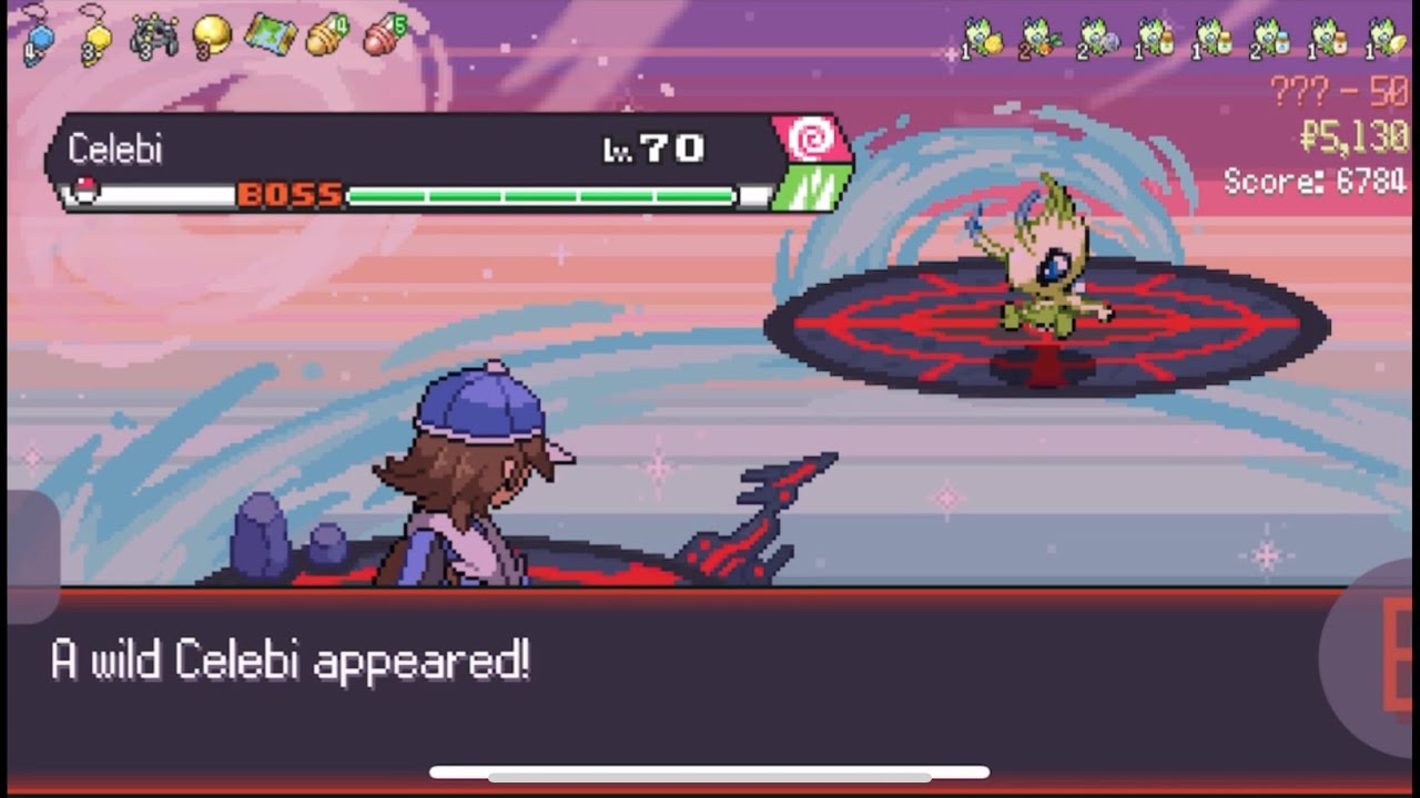 Pokémon Rogue Daily Run Challenge (04/07/25) CELEBI BOSS | ALL 50 STAGES CLEARED