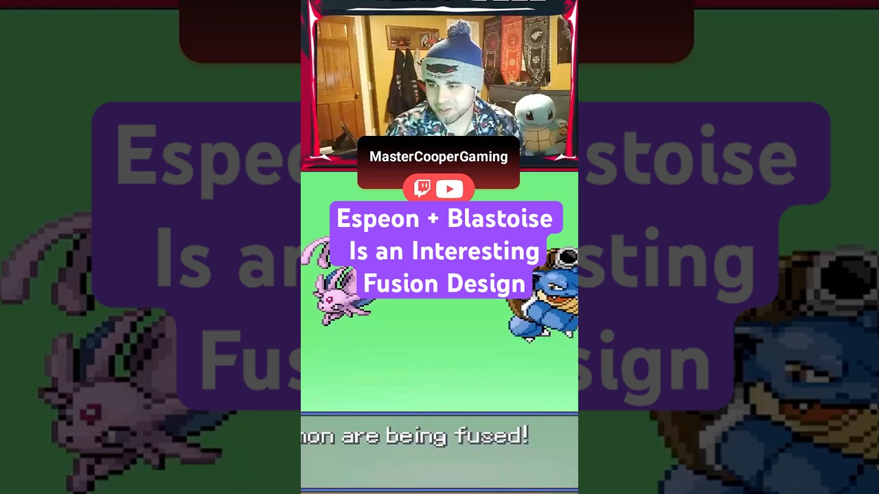 You Will REGRET Not Trying Blastoise And Espeon Fusion