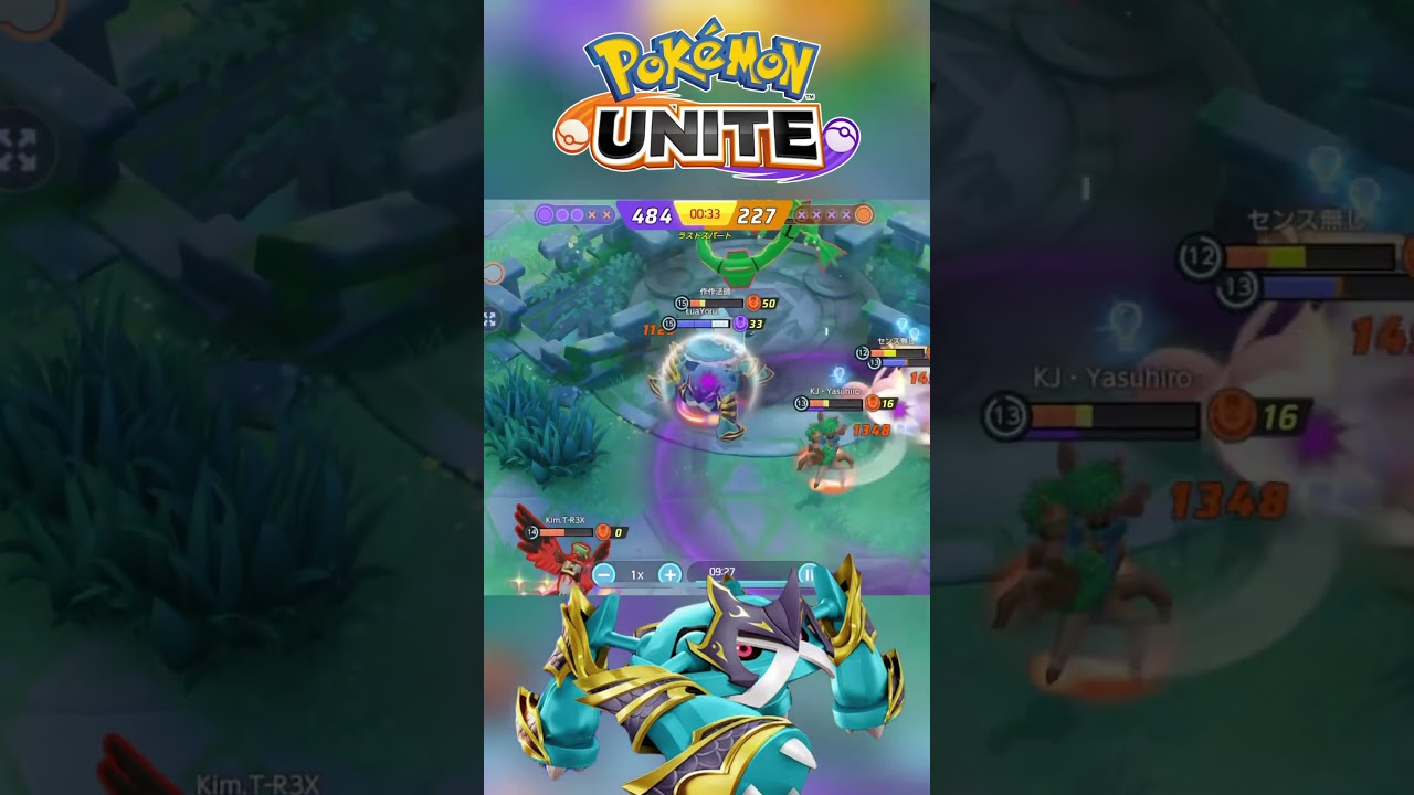 育ったメタグロスは落とせない #shorts #ポケモンユナイト #ポケモン #pokemonunite #pokemon #メタグロス