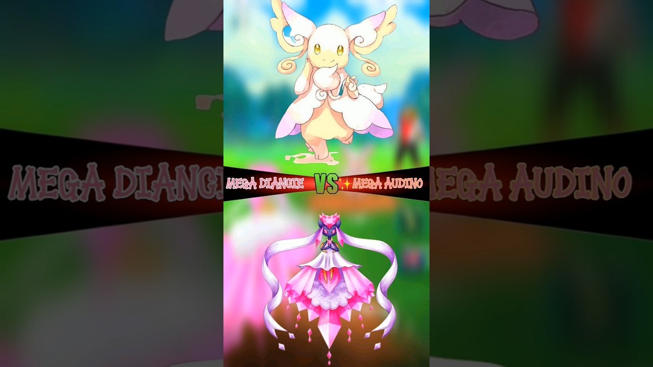 ✨Mega Audino 🆚 Mega Diancie #pokemongopvp #pokemongo #pokemon #pokémon #pogo #legendary #pogoraids