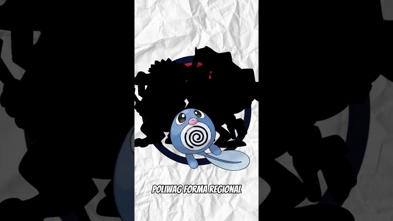 Y si Poliwag tuviera una forma regional? #regional #pokemonregional #formaregional #pokemon #fakemon