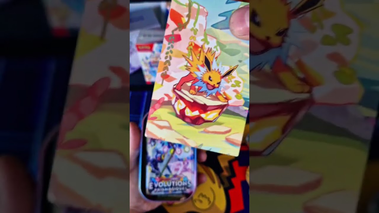 ÉVOLUTIONS PRISMATIQUE MINI TIN toujours pas de godpack mais...!? #collectibles #pokemon #opening