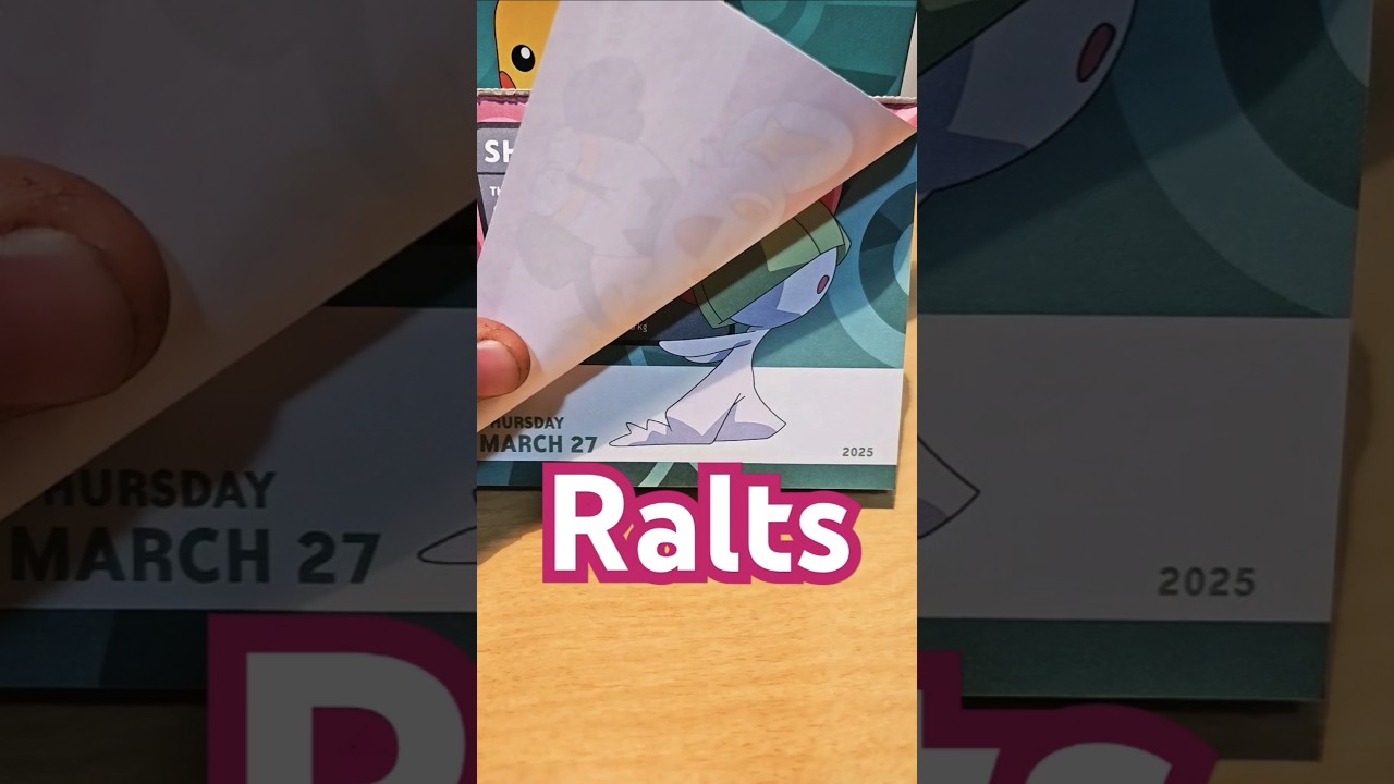 📝3/27/2025 Ralts psychic fairy type pokemon #ralts #psychictype #fairytype #pokemon #pokémon #march