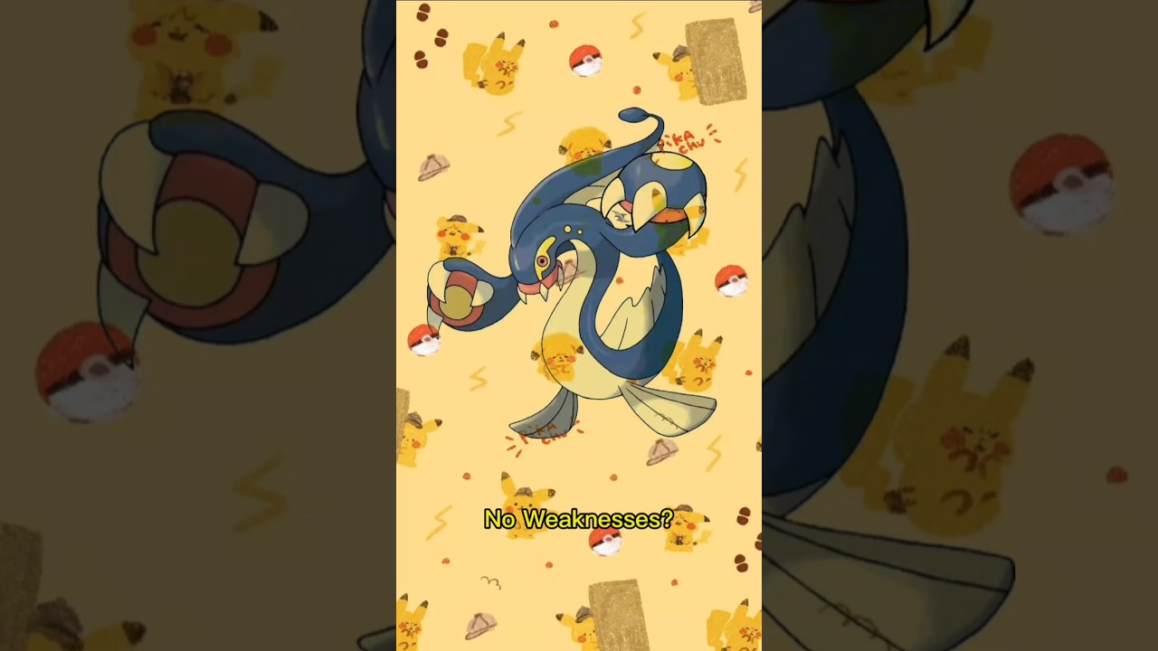 This Pokemon Has no weaknesses #pokemon