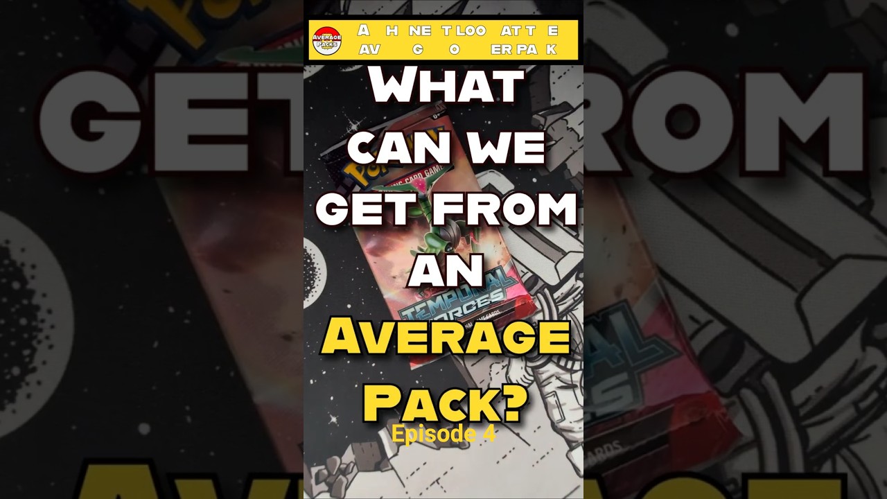 Pokémon Temporal forces -  hoothoot! 😬 What can we get from an average pack? Episode 4 #shorts
